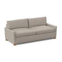 Edgecombe Furniture Louisa 87" Square Arm Sofa Bed with Reversible Cushions with USB