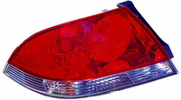 Tail Lamp Driver Side Mitsubishi Lancer 2004-2007 Clear/Red Lens (Es/Ls Mdl) Capa , Mi2800119C