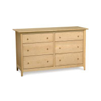 Copeland Furniture Sarah 6 Drawer 59.25'' W Solid Wood Double Dresser