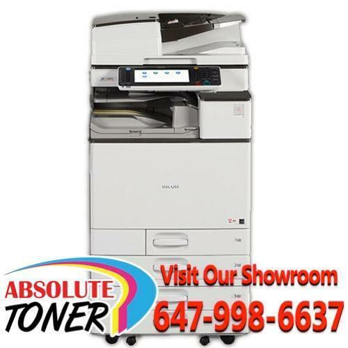 Ricoh Aficio MP C401SR Color Laser Multifunction Printer Office Copier Scanner w/ Two Paper Trays Touchscreen Display in Printers, Scanners & Fax in Ontario - Image 4