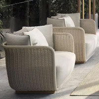 Recon Furniture Patio Chair with Cushions