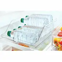 iDesign iDesign Crisp Plastic Refrigerator and Pantry Soda Bin, Clear