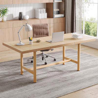 George Oliver 63 inch Conference Table, Modern Executive Desk Company Desk for Office