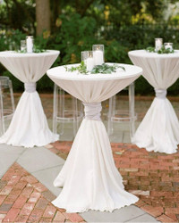 CRUISER TABLE WITH A LINEN RENTAL. CRUISER TABLE RENTAL. [RENT OR BUY] 6474791183, GTA AND MORE. PARTY RENTALS. TENT