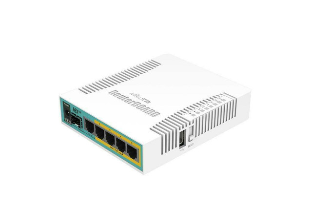 MikroTik hEX POE (5x 1Gb ethernet ports, 4x PoE out ports, 1x SFP port) in Networking - Image 3