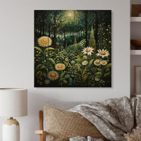 Bay Isle Home™ Berle Ferns Plant Enchanted Forest III On Wood Print