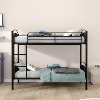 Mason & Marbles Rouen Kids Twin Over Twin Bunk Bed