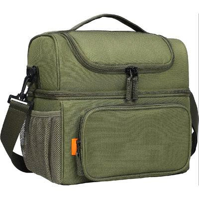Prep & Savour Mens Insulated Lunch Box, Dual Compartment Lunch Bag Coolers With Shoulder Strap For Men Women Adult To Of in Other