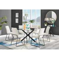 East Urban Home 6 - Person Dining Set