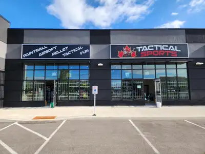 Get in touch with Tactical Sports in Barrie to get your hands on the best PAINTBALL and AIRSOFT gear...