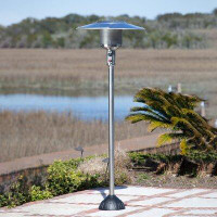 Paramount Stainless Steel Natural Gas Patio Heater12in Base X 33IN Hood X 91IN H