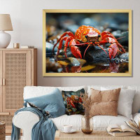 Highland Dunes Crayfish River Jewels - Animals Canvas Wall Art