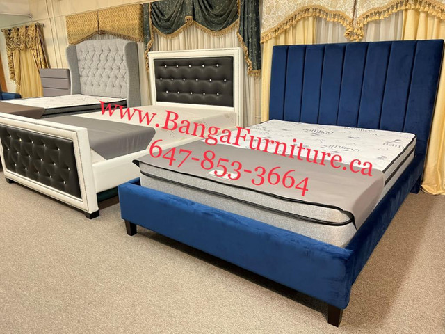 Custom Canadian Bed Frame and Mattress Factory! in Beds & Mattresses in Mississauga / Peel Region - Image 2