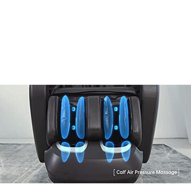 NEW 3D DELUXE MASSAGE CHAIR FULL BODY BLUETOOTH REMOTE BROWN AMR3DBR in Other in Alberta - Image 3
