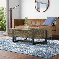 Greyleigh™ Kressley Sled Coffee Table with Storage