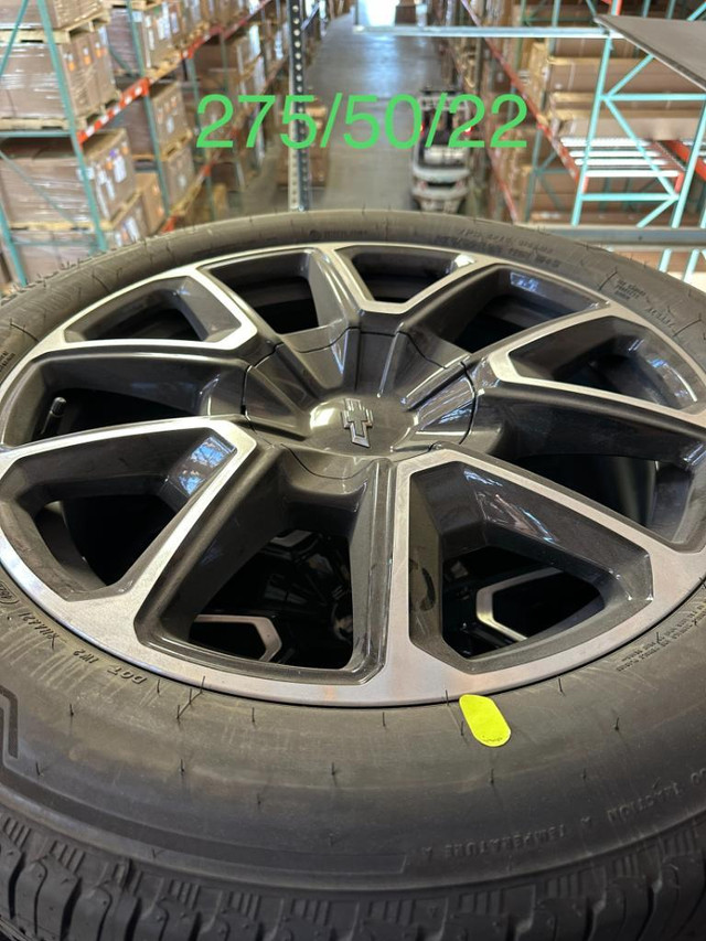 Cadillac Escalade , sierra , Silverado, Yukon, Denali  22 wheels and tires  new in Tires & Rims in Toronto (GTA) - Image 3