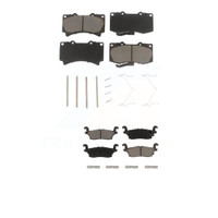 Front and Rear Brake Pads Kit by CMX KCX-100270