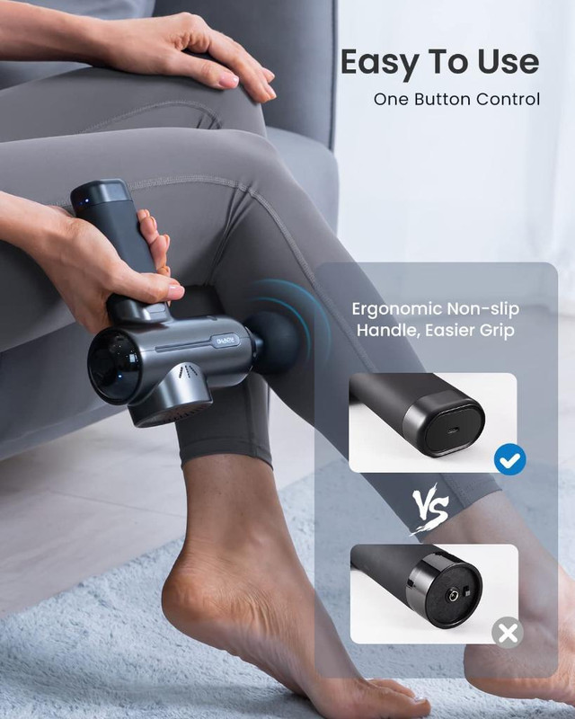 SALE off! Powerful Muscle Massage Gun Deep Tissue Massager for Back, Neck, Body Massager FAST, FREE Delivery in Health & Special Needs - Image 2