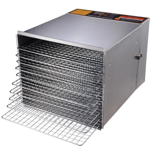 Commercial 10 Tray Stainless Steel Food Dehydrator Fruit Meat Jerky Dryer Blower - FREE SHIPPING in Other Business & Industrial - Image 3