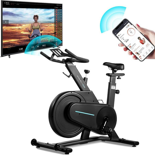 NEW HOME WORKOUT EXERCISE BIKE BLUETOOTH DIGITAL LCD 1024146 in Other in Edmonton