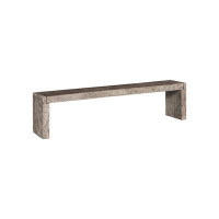 Phillips Collection Straightaway Grey Stone Bench