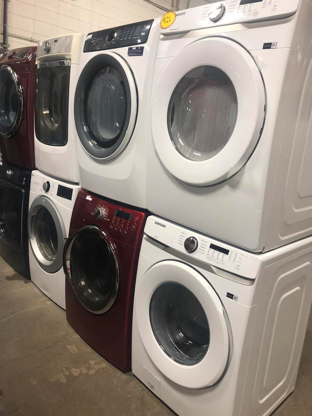 HUGE SELECTION OF REFURBISHED FRONT LOAD DRYERS!!! ONE YEAR FULL WARRANTY!!! in Washers & Dryers in Edmonton Area - Image 2