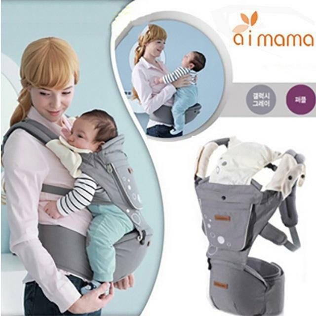 Baby Carrier with Hip Seat for Newborns, Babies & Toddlers - Grey - Ship in Canada in Other - Image 2