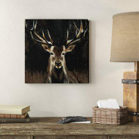 Made in Canada - Loon Peak 'Young Buck' Painting Print on Wrapped Canvas