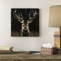 Made in Canada - Loon Peak 'Young Buck' Painting Print on Wrapped Canvas