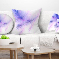 East Urban Home Abstract Bright Veins of Marble Pillow