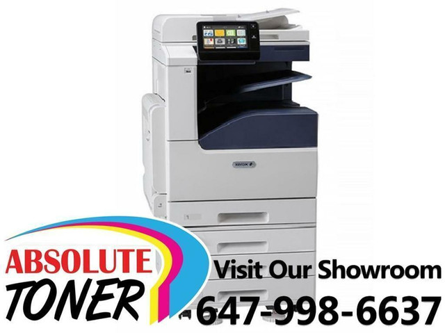 Xerox Versalink C7025 Color Multifunction Laser Printer Copier Scanner With 4 Paper Cassettes, Large LCD, Bypass, 11x17 in Printers, Scanners & Fax - Image 2