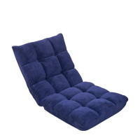 GZMWON Modern Folding Lounge Chaise,5 Reclining Position
