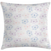 East Urban Home Ambesonne Anemone Flower Throw Pillow Cushion Cover, Bridal Corsage Design Garden Bedding Plants In Soft