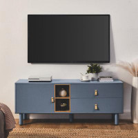 Latitude Run® Drawer Tv Cabinet With Door, Storage Cabinet, Drawer Cabinet, Multi-functional Tv Cabinet Modern Tv Cabine