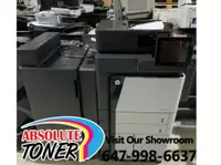 HP LaserJet Enterprise Flow MFP M830 Laser Printer Office Copier Scanner Photocopier Black and White With New Toner