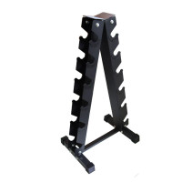 6 Tier A-Frame Dumbbell Rack Stand Weight Rack #032445