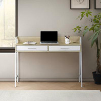 GUADALUPE 47"W Rectangle Writing Desk With 2-Drawer