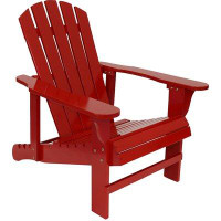 Breakwater Bay Adonay Solid Wood Adirondack Chair
