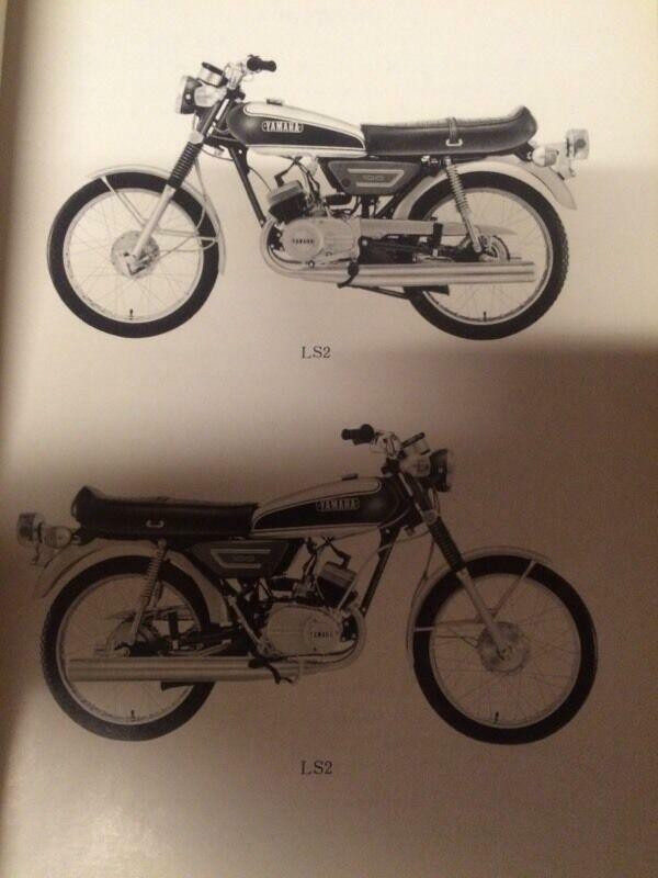 1972 Yamaha LS2 Parts List in Motorcycle Parts & Accessories in Saskatoon - Image 2