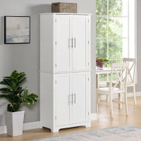 Hokku Designs Freestanding Linen Cabinet-67.4" H x 28.15" W x 15" D