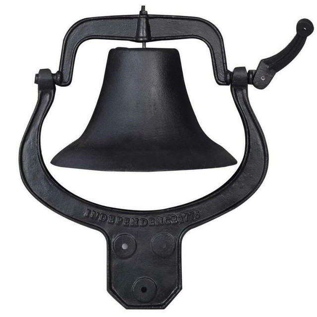NEW CAST IRON DINNER BELL FARM BELL CIDB in Other in Regina - Image 3