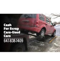 Cash For Scrap-Used Cars Call Sam: (647)-(838)(1409) Top/Highest Paid For Your Junk-Unwanted Cars