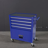WFX Utility™ 24.41" W 4 - Drawer Steel Bottom Rollaway Chest with Wheels