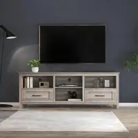 Red Barrel Studio 70.08 Inch Length TV Stand For Living Room And Bedroom, With 2 Drawers And 4 High-Capacity Storage Com