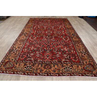 Rugsource One-of-a-Kind Hand-Knotted 6' 5" X 10' 5" Wool Red Area Rug