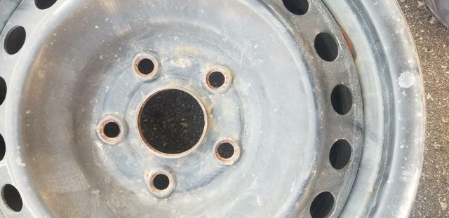HONDA ODYSSEY  16  INCH STEEL WHEEL SET OF FOUR  WITH SENSOR in Tires & Rims in Ontario - Image 3