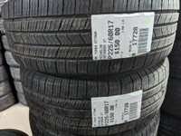 P225/60R17  225/60/17    MICHELIN DEFENDER XT  ( all season summer tires ) TAG # 17728