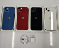 iPhone 13 Mini 128GB 256GB 512GB CANADIAN MODELS NEW CONDITION WITH ACCESSORIES 1 Year WARRANTY INCLUDED
