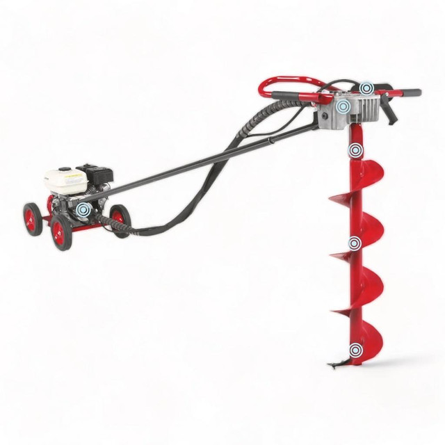 HOC MDL-5HPR7 LITTLE BEAVER MECHANICAL AUGER + 1 YEAR WARRANTY + SUBSIDIZED SHIPPING in Power Tools