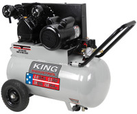 60 Gallon Compressors - King Canada Industrial quality.